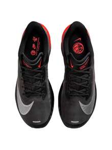Nike Zoom Fly 6 Men's Running Shoes, Black/Red Slip-Resistant Athletic Shoes For Road Running - Black Red - View 4