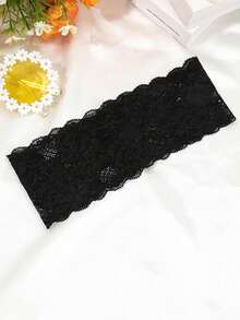 4PCS/1pc European And American Elastic Lace Headband Hairband Cross-Border Hollow Elastic Lace Hairband Hair Accessories - Mixed 4pcs - View 7