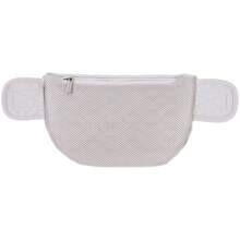 W WINGS Liten crossbody-väska 5L för resor | Mini-ryggsäck med justerbar rem, ventilerande nätrygg och framficka - Grå - Visa 10