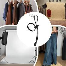 Adjustable Wide Leg Pants Hem Clips - Elastic Pant Leg Straps, Prevent Pants From Dragging On The Floor; Y2K Street Style Fashion Footwear Accessories, Invisible Pant Leg Fixing Clips, Suitable For Jeans, Wide Leg Pants And Fabric Decoration; Made Of Durable Plastic Material, Secure Fixation - Multicolor - View 2
