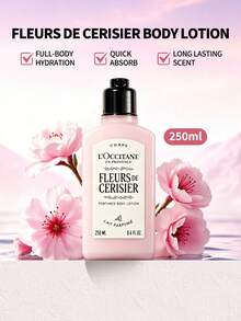 L'Occitane 櫻花香氛身體乳液 250ml/8.4 FL.OZ. - Fleurs de Cerisier-250ml -8.4 FL.0Z. - 查看 1