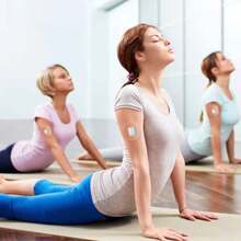 1組5片米色Omnipod 5黏貼貼片，防水防汗、低過敏性、不含乳膠，Omnipod Dash專用預裁切覆蓋貼片 - 彩色 - 查看 5