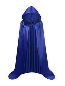 1 buah Jubah Berkerudung Halloween Unisex, Kostum Penyihir Vampir Penyihir Gagak Dewasa, Jubah Berkerudung Unisex - MultiWarna - View 20