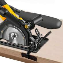Adjustable 0-45 ° Angle Grinder To Cutting Machine Bracket, 40mm Manual Angle Grinder Modified Protective Cover Accessories, Electric Saw Slot Base Kit, Circular Saw Bracket, Woodworking Table Saw, Suitable For 100-125mm Cutting Machines - Angle Grinder Cutting Base + Guide Ruler - View 8