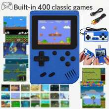 1 pieza Consola de juegos portátil retro Macaron Mini 400-en-1 con pantalla grande, 400+ juegos clásicos, conexión a TV y varios colores disponibles - Granate - Ver 1