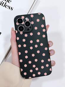 Matte Precise Cutouts Skin-Feel TPU Painted Phone Case - Multicolor - View 4