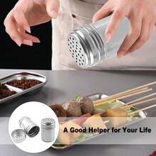 Spice & Pepper Shakers - Silver - View 3