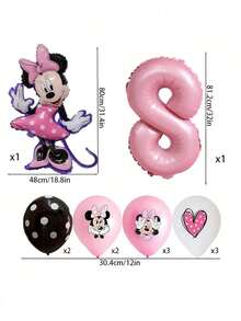 Hasbro Themed Birthday Party Decorations, Home And School Party Decorations, Latex And Foil Balloon Set - As Shown In the Figure - View 13
