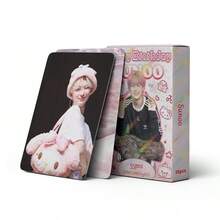 55pcs E-Group Kim Sun-Woo Personal Photo Cards KPOP Star Merchandise LOMO Small Cards - one-size - View 2