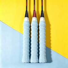 3/5/10 قطع شريط قبضة منشفة سميك، شريط قبضة مضرب الريشة مضاد للانزلاق وماص للعرق، شريط قبضة مضرب التنس، شريط قبضة مقلاع الصيد العالمي مضاد للانزلاق وماص للعرق، ملحق تحسين الراحة لتدريب الرياضات الخارجية - متعدد الألوان - مشاهدة 17