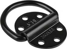 JCHL D-Rings Tie Downs Anchors Heavy Duty Steel 3600 Pound Capacity Lashing Rings For Loads On Trailers Trucks RV Campers  ATV SUV Boats Tie Down - ColorB - View 4