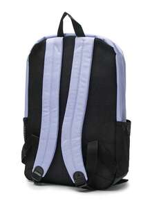 Adidas Unisex Outdoor Hiking Badminton Backpack, Large Capacity Student Campus Commuter Backpack, Size: Approx. 45*29.5*14.5cm - Purple/Black - View 8