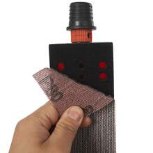 YUNRUX Hand Sander, Hand Sanding Block, Hand Sander With 5pcs Sandpaper - 黑色 - 查看 4