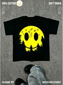 Men T-Shirts - Black - View 1