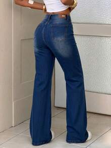 Women Jeans - Medium Wash - View 4
