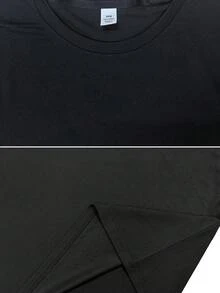 3pcs Men's Crew Neck Long Sleeve T-Shirts, Paris Graphic Print Casual Basic Style Autumn Daily Wear Tops - Multicolor - View 11