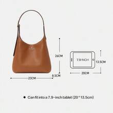 Kate Spade KS 454 女款波希米亞風單肩包 時尚手拿包 適合派對與購物 精巧極簡斜挎包 - 棕色 - 查看 6