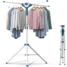 Fixed Clothes Drying Racks - White - View 2