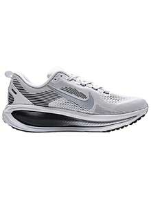 Nike Vomero 18 Men's Running Shoes, White Mesh Cushioned Athletic Shoes For Casual Daily Wear - White - View 2
