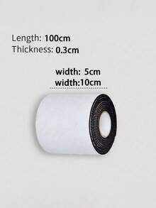1 Roll 39.37 Inch Quiet Wear-Resistant Non-Slip Table And Chair Leg Pads, Thickened Noise-Reducing Wear-Resistant Quiet Pads, Suitable For Dining Tables, Chairs, Helps Maximize Noise Reduction For Chairs, Tables And Beds, Chair Pads, Chair Leg Floor Protection Pads - One Size Fits All - View 4