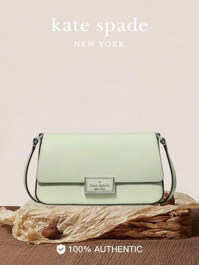 Kate Spade Reegan 女款迷你翻蓋斜挎包，極簡主義單肩包，優雅斜挎手提包，波希米亞風包款，適合派對與購物