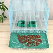 10/40PCS Thickened Leak-Proof Disposable Bird Cage Liner Bags, PE Film Pet Waste Trash Bags, Fit Parrot, Pigeon, Rabbit Cages, Quick Clean Tray, Breeding Cage Hygiene Pads - Transparent - View 9
