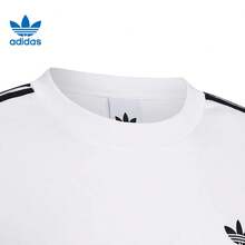 Adidas Clover Men's Summer New 3S TEE Sports Casual Short Sleeve - White - View 6