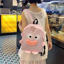 Cute Japanese Cartoon Ugly-Cute Quirky Big Mouth Fish Backpack, 2026 Spring New Large Capacity Rucksack For Women - Multicolor - View 4