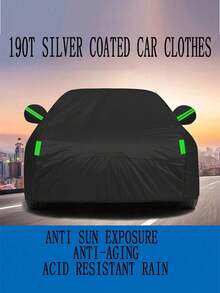 Must‑Have Car Essentials Full Car Cover, Waterproof Dust‑Proof UV‑Protection Universal Automobile Protective Cover - Multicolor - View 4