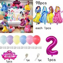 52TOYS Princess Theme Birthday Party Set, Home Party Backdrop And Photo Props, Birthday Party Decoration Set, 1st Birthday Backdrop And Scene Props - View 4