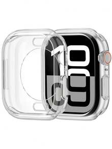 42mm Screen Protector For Apple Watch Series 11/10, Unisex, Effective Protection - Black - View 9