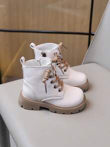 Infant Fashion New Boots, Comfortable Lining - Beige - View 4