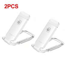 1pc Foldable Mini LED Flashlight With Adjustable Transparent Stand, Portable Reading Lamp Desk Light, Suitable For Reading, Studying, Working, Camping, Emergency, Home, Bedroom, Office Night Lighting - Night Light - View 8