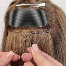 Perlengkapan Alat Ekstensi Rambut, Tang Ekstensi Rambut, Benang Jahit dan Set Jarum C/J/I, Cocok untuk Pembuatan Wig DIY, Penata Rambut Profesional dan Pemula yang Menggunakan Alat Jahit Ekstensi Rambut - View 5