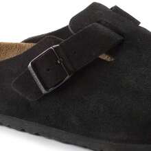 Birkenstock Boston Soft Footbed Mens Clog - 黑色 - 查看 5