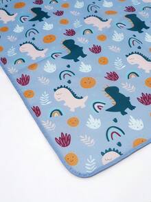 1PCE Baby Splat Mat ,Washable Portable Picnic Mat And Table Cloth,For Under High Chair/Arts/Crafts - Multicolor - View 5