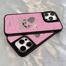 Casing Ponsel Anti Guncangan Motif Leopard Warna Pink Lembut Kreatif Baru, Kompatibel dengan Apple 17 Pro Max/17 Air/16 Plus/16 Pro Max/16/15/15 Pro Max/14 Pro Max/14 Plus/13/12 Pro/11/XR/IX/Phone Case - MultiWarna - View 5