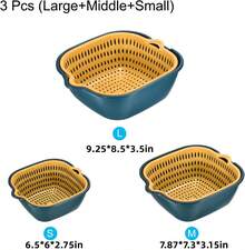 Colander & Salad Spinner - Green - View 3