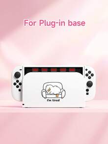 New Switch 2 (2025) 遊戲主機配件 1件裝 疲憊鴨圖案保護殼，相容於 Switch 2、Switch NS/Switch OLED/Lite，Switch 遊戲主機配件收納袋保護套，適合 Switch 玩家的浪漫禮物 - 彩色 - 查看 20