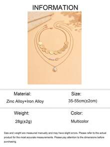 3pcs/Set Vintage Elegant Round & Asymmetric Faux Pearl Pendant Necklace Set, Minimalist Style Women's Neck Jewelry, Suitable For Daily Wear And Date Party - Multicolor - View 5