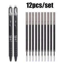 Retractable Erasable Gel Pen Set, 2 Refillable 0.5 Mm Pens With 10 Replacement Ink Refills, Smooth Writing And Clean Erasing Pens For Students, School, Office, Homework, Note Taking, Journaling And Daily Use, [Blue/Black/Mixed Ink] - Multicolor - View 13