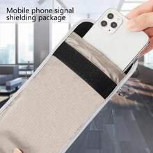 Signal Blocking Faraday Bag Cell Phone Signal Gps Blocking Anti-Spying Bag Tablet Phone Signal Blocking Info Security Protection - One Size - View 3