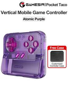 GameSir Pocket Taco Retro Gaming Controller IOS Android Phone Mobile Gamepad For Switch 2/1 Via Bluetooth Connection Vertical Handheld Gaming Experience Portable 600mAh Battery Lightweight Off White And Atomic Purple - View 14