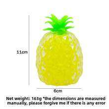 Stress Relief Grape Pineapple TPR Plastic Squeeze Toy, Squishy / Fidget Toy / Stress Relief / Sensory Toy / Decompression / Marble / Swirl / Tie Dye - Multicolor - View 6