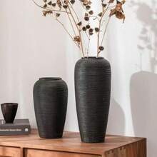 北歐現代極簡創意陶瓷花瓶裝飾工藝品，居家客廳電視櫃裝飾花藝插花 - 花瓶 - 查看 10