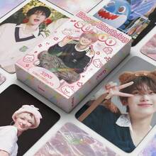 55pcs E-Group Kim Sun-Woo Personal Photo Cards KPOP Star Merchandise LOMO Small Cards - one-size - View 6