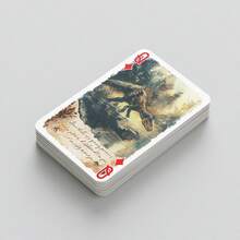 YFOPEN Vintage Prehistoric Dinosaur Playing Cards, Adventure Sketch Style Poker Cards, Double-Sided Decorative Gift Box Card Set - Multicolor - View 11