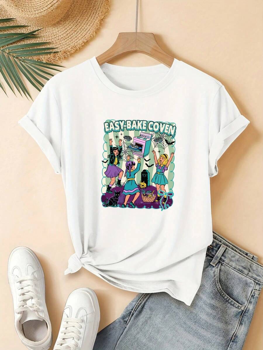 Women T-Shirts - 白色 - 查看 1