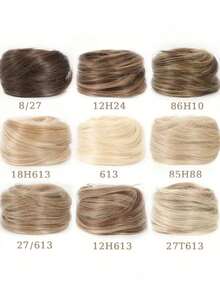 12pcs Colorful Glitter Hair Extensions, 20 Inch Clip-In Hair Extensions, Fairy Hair Accessories Party Set, Suitable For Women And Girls, Colorful - Multicolor - View 10