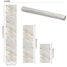 1 Roll Yellow Marble Wallpaper Marble Pattern Renovation Sticker Thickened Version Extra Thick Wallpaper Kitchen Oil-Proof Sticker Heat-Resistant Waterproof Moisture-Proof Mold-Proof Stove Self-Adhesive Wallpaper Tile Wall Cabinet Desktop Renovation Yellow Faux Marble Film Sticker Wall Sticker Home Decor Sticker Winter Decoration Renovation Sticker - Pattern - View 11